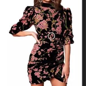 Lavish Alice black floral dress from Nordstrom